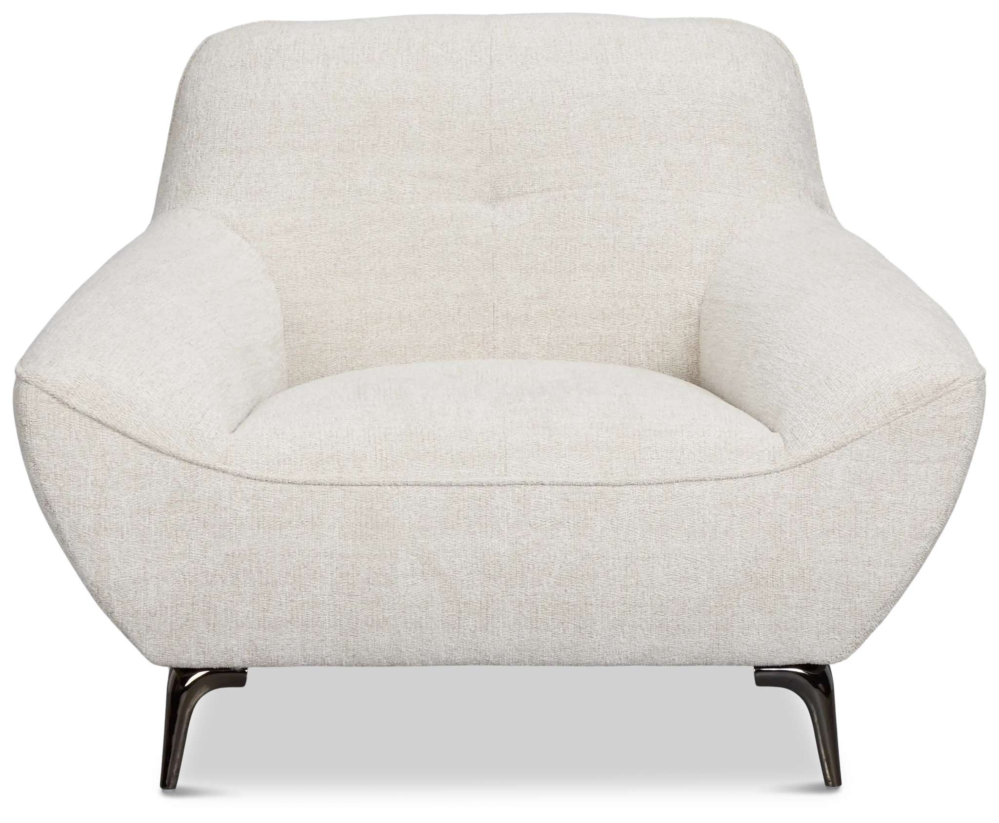 Zoey Light Beige Fabric Chair