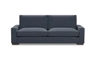 Edgewater Maguire Blue 96" Sofa W/ 2 Cushions