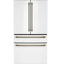 Cafe 23 Series White French Door Refrigerator