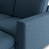 Citymod Blue Fabric 8-piece Pit Sectional