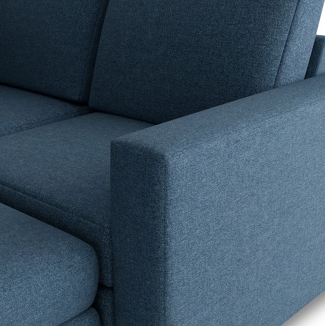 Citymod Blue Fabric 8-piece Pit Sectional