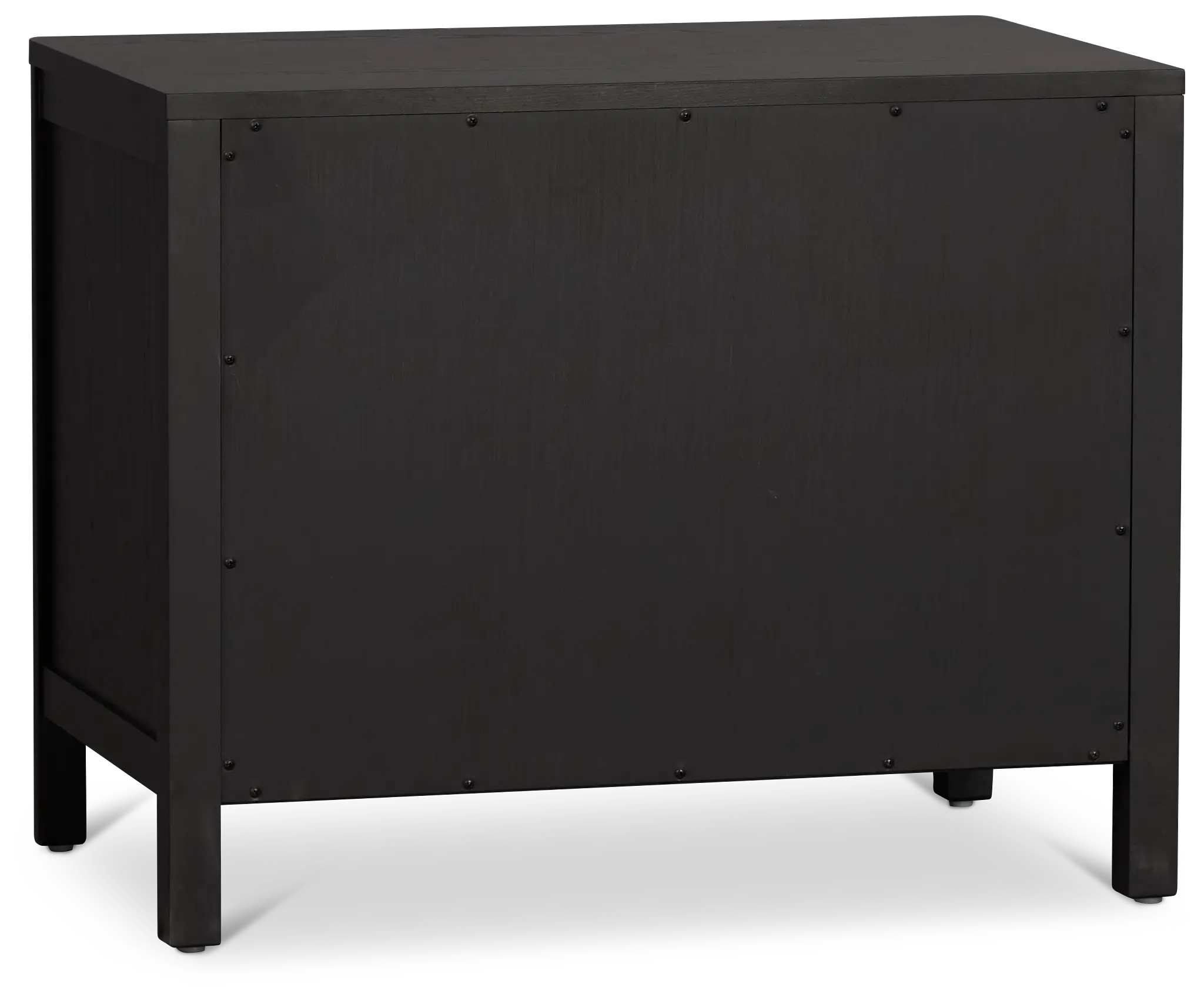 Pacific Black 3-drawer Nightstand Pacific Black 3-drawer Nightstand