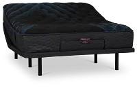 Simmons Beautyrest World Class Level 4 Plush Baselogic Platinum Adjustable Base Mattress Set