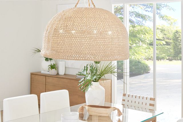 Waven Jute Pendant