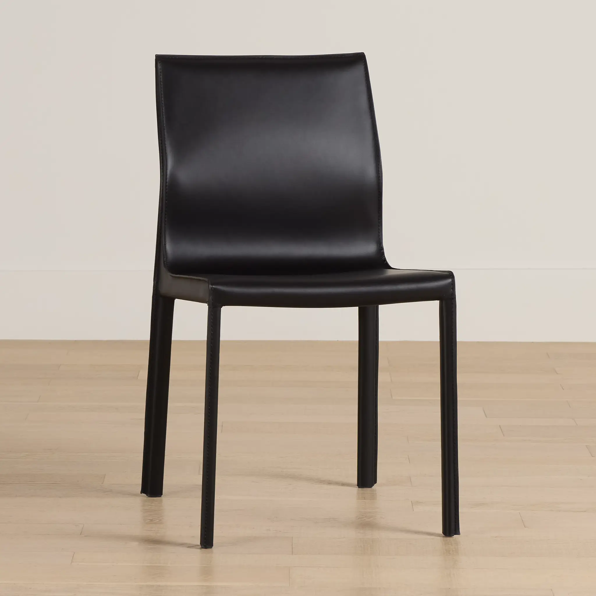 Lugo Black Upholstered Side Chair Lugo Black Upholstered Side Chair