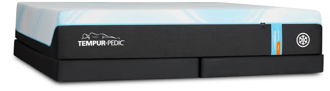 Tempur-pedic Tempur-luxebreeze Firm Low-profile Mattress Set Tempur-pedic Tempur-luxebreeze Firm Low-profile Mattress Set