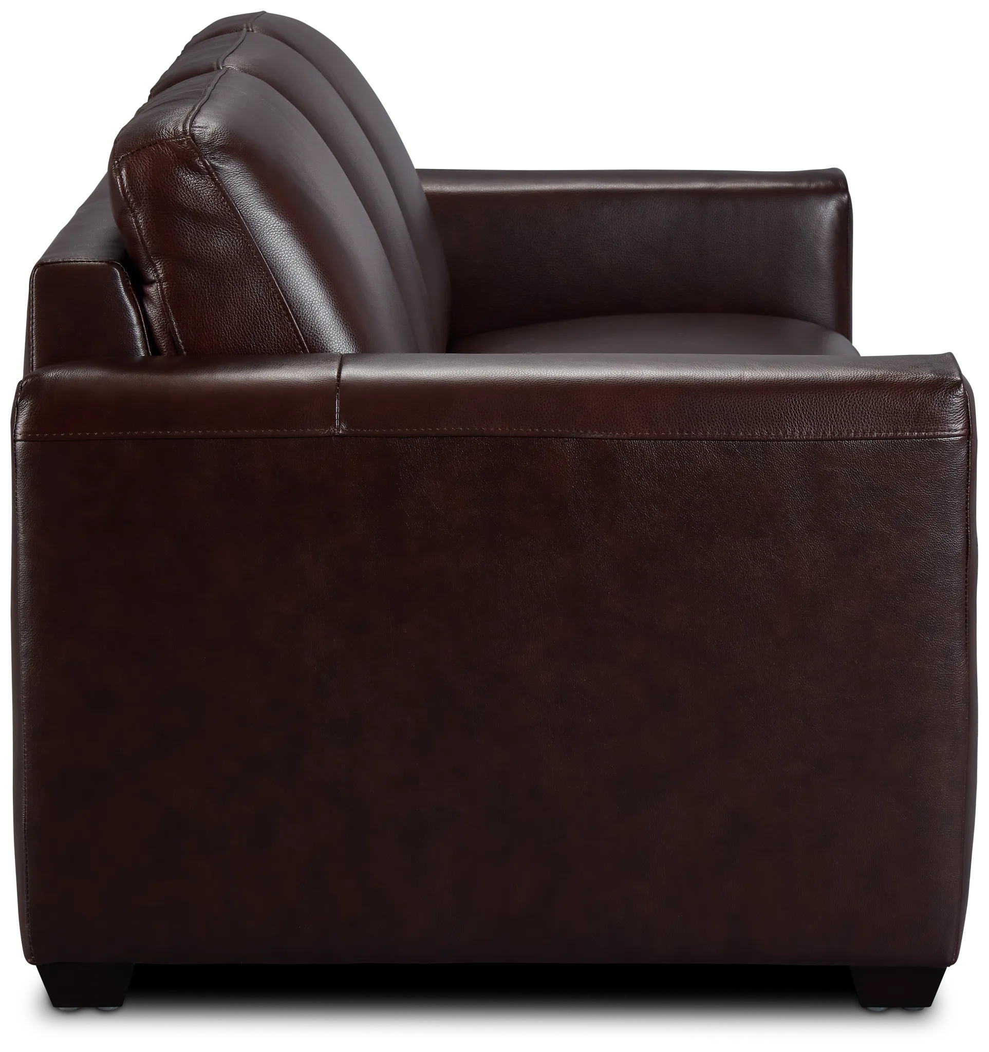 Lane Medium Brown Lthr/vinyl Sofa