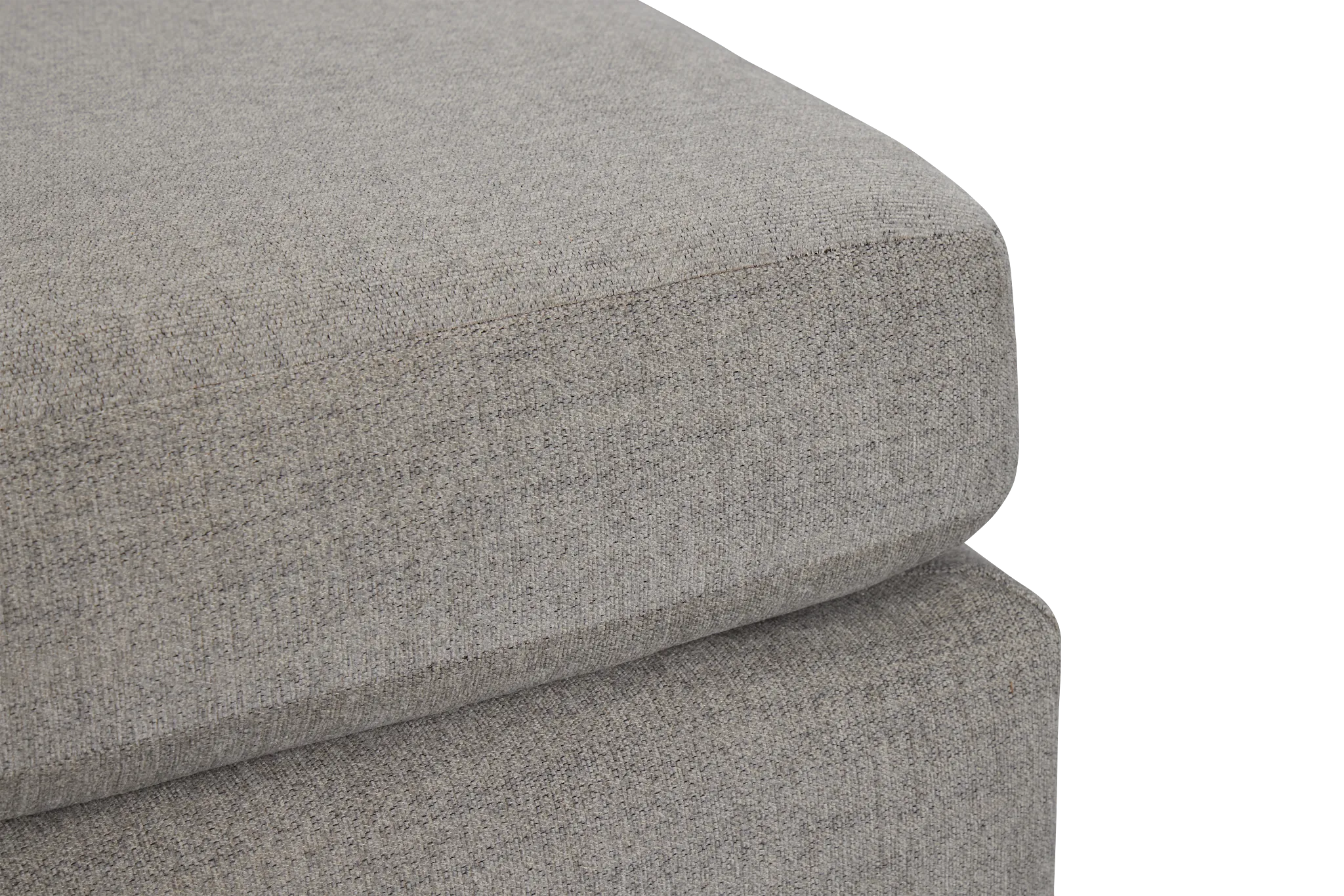 Noah Gray Fabric Cocktail Ottoman