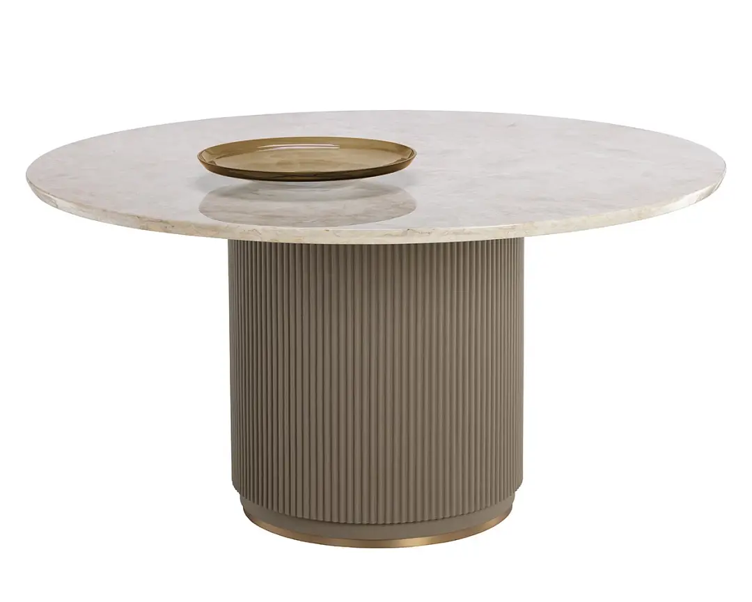 Selina Two-tone Round Table Selina Two-tone Round Table