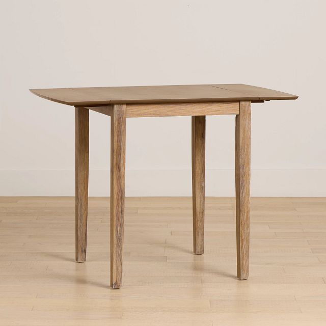 Woodstock Light Tone Drop Leaf High Dining Table