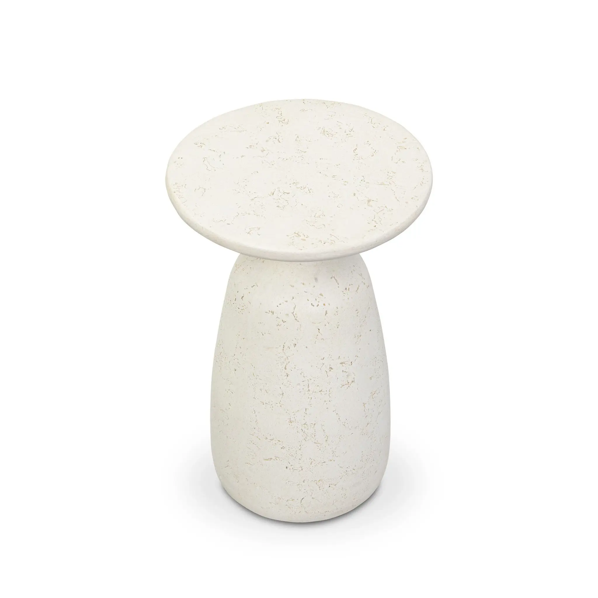 Zume White Small End Table Zume White Small End Table