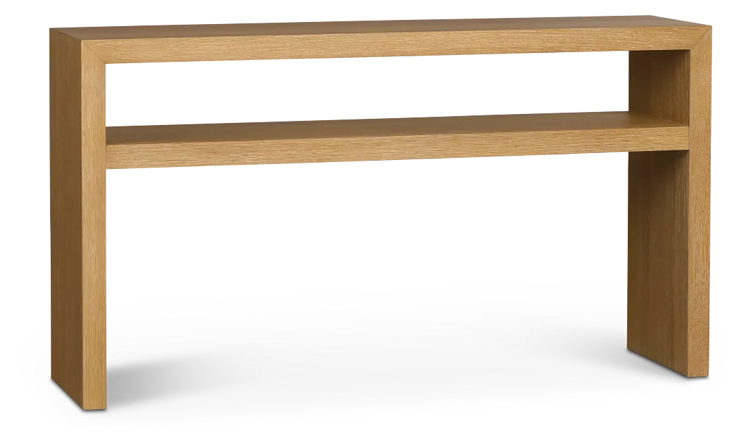 Nantucket Light Tone Open Console Table