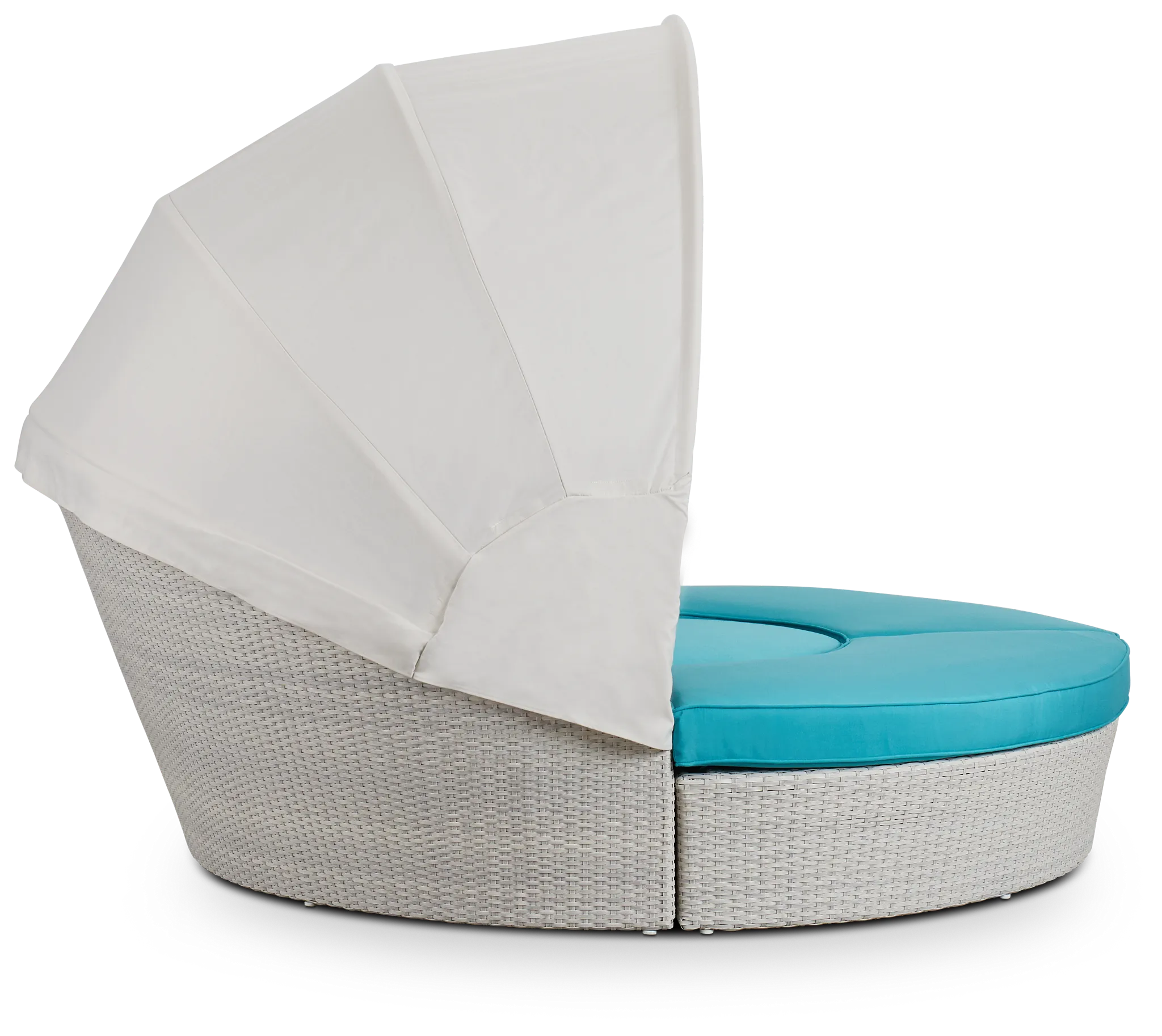 Biscayne Dark Teal Canopy Daybed