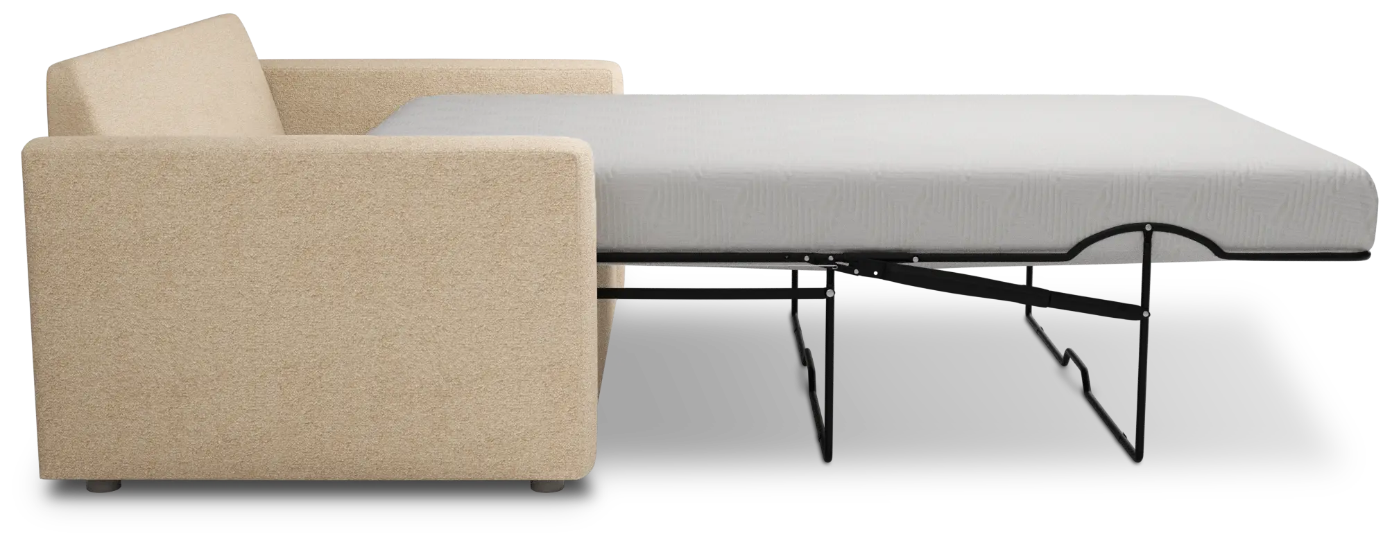 Siesta Elite Taupe Fabric Memory Foam Sleeper Siesta Elite Taupe Fabric Memory Foam Sleeper