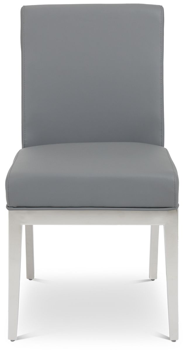 Neo Gray Upholstered Side Chair (6)