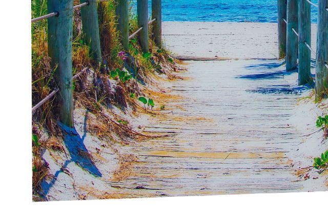 Beach Walk Acrylic Wall Art