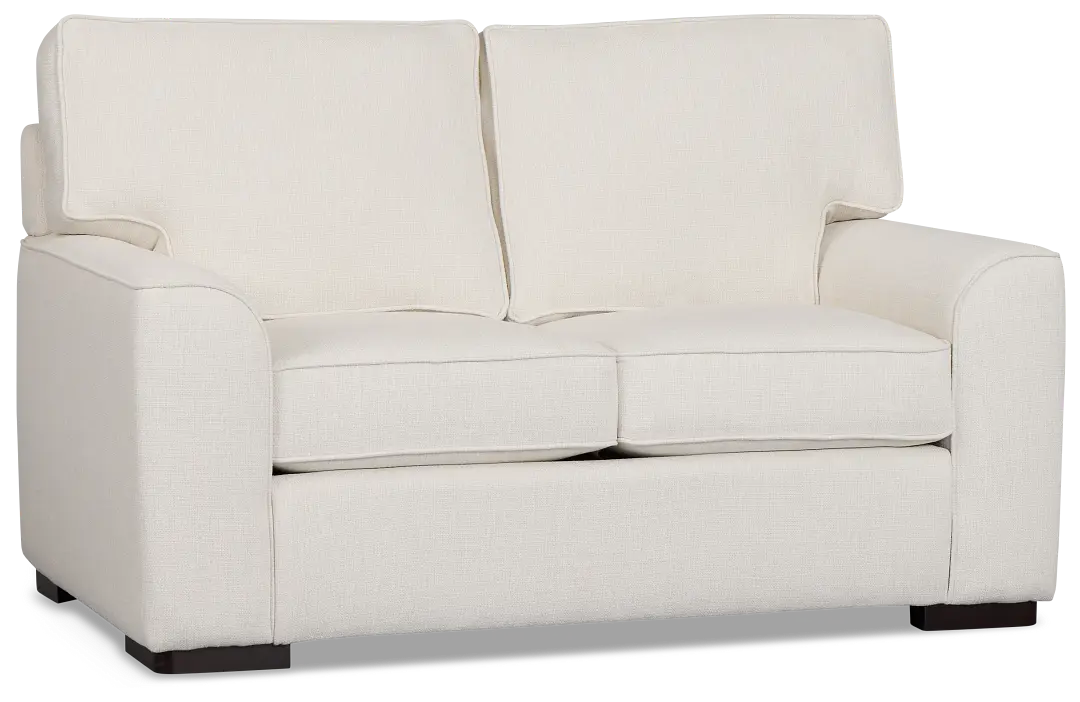 Sinclair Light Beige Fabric Loveseat Sinclair Light Beige Fabric Loveseat
