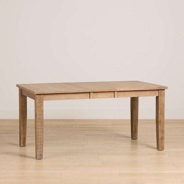Woodstock Light Tone Extension Rectangular Table