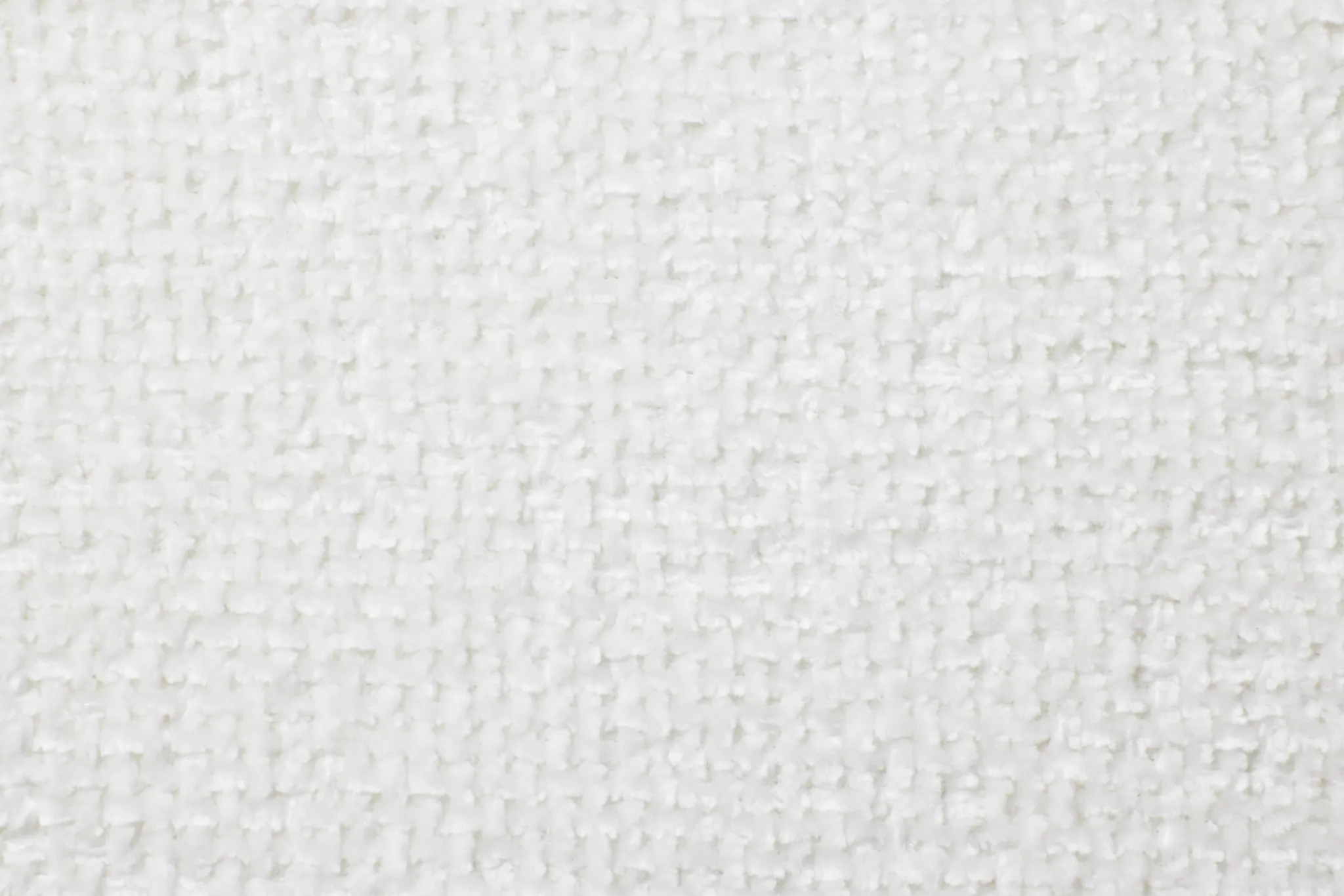 Halsey White Fabric Large Two-arm Sectional