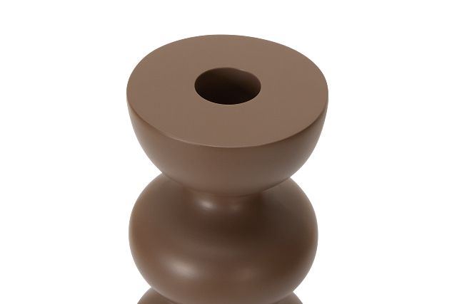 Vesa Brown Candle Holder