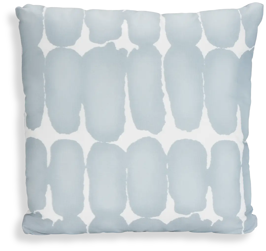 Shiba Dot Light Blue 20" Indoor/outdoor Accent Pillow Shiba Dot Light Blue 20" Indoor/outdoor Accent Pillow