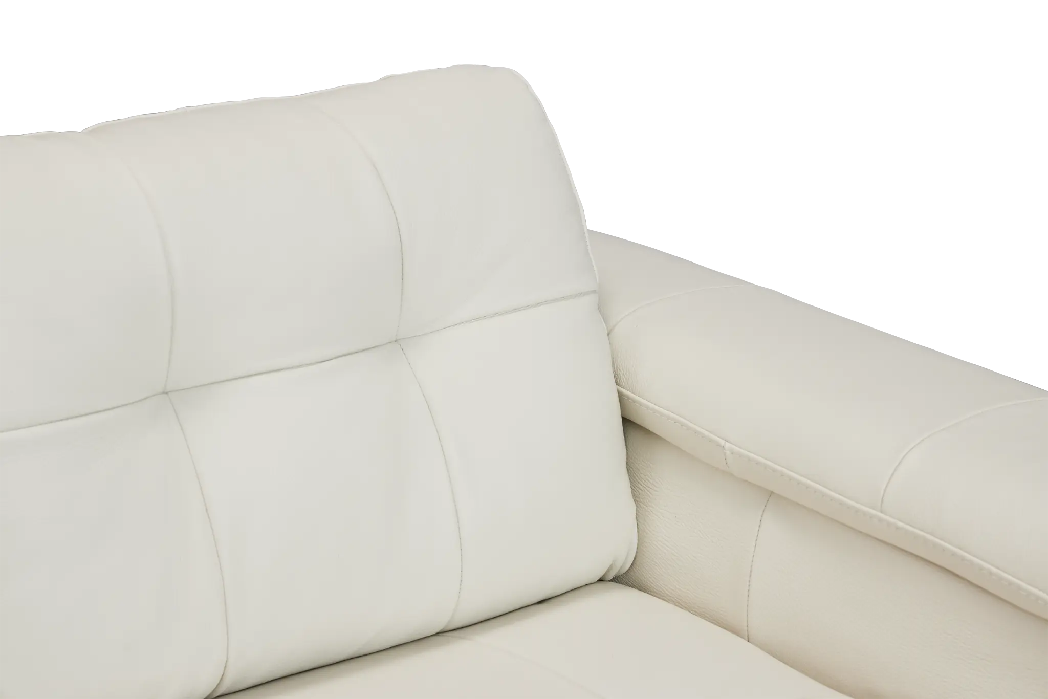 Rowan Light Beige Leather Left Chaise Sectional Rowan Light Beige Leather Left Chaise Sectional
