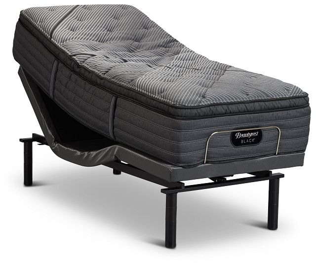 Beautyrest Black L-class Medium Pillow Top Advanced Motion Adjustable Mattress Set (4)