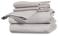 Rest & Renew Linen Blend Gray Sheet Set