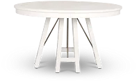 Heron Cove White 52" Round Table