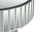 Katrin Glass Round End Table