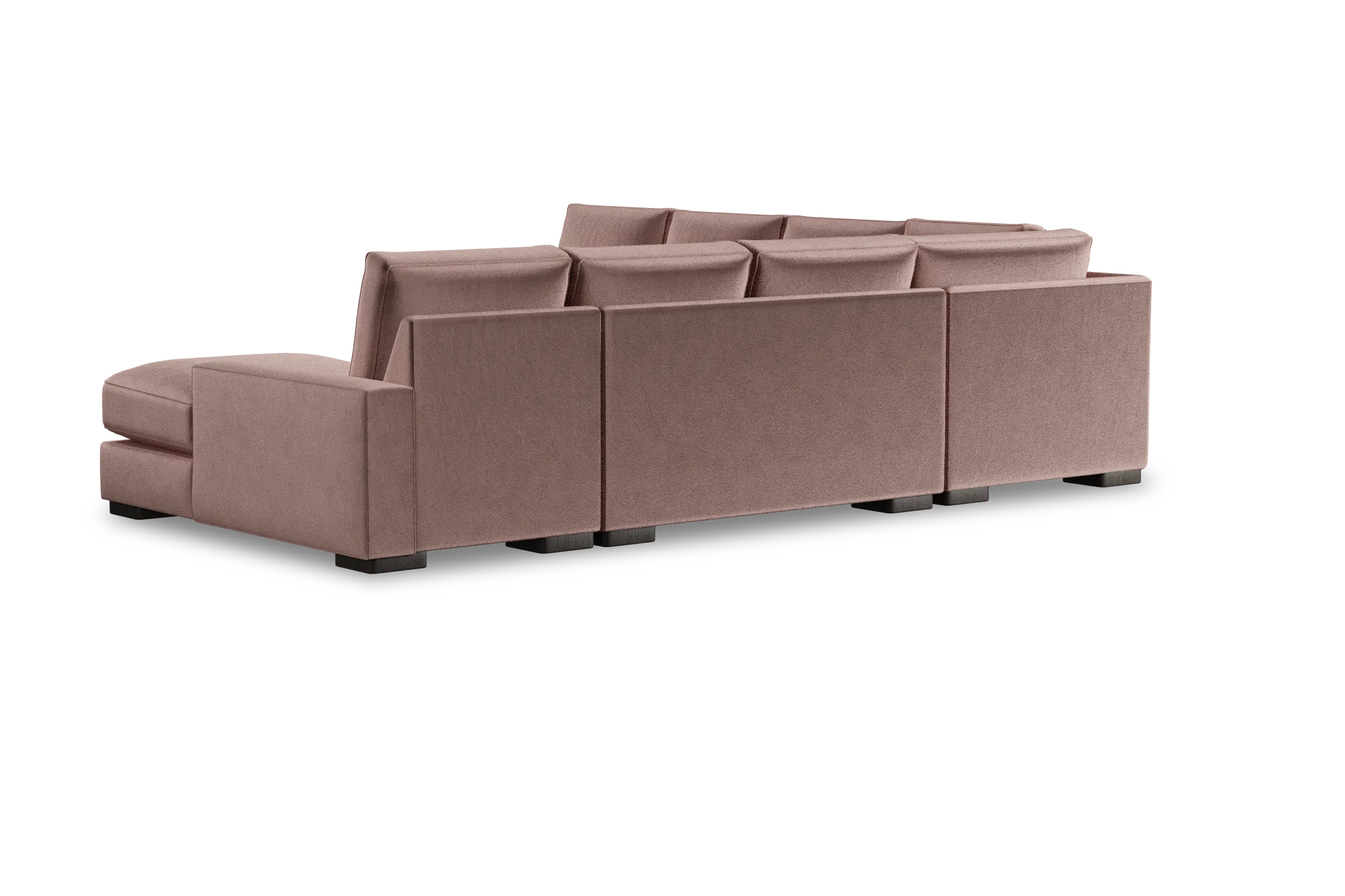 Edgewater Joya Light Pink Large Right Chaise Sectional