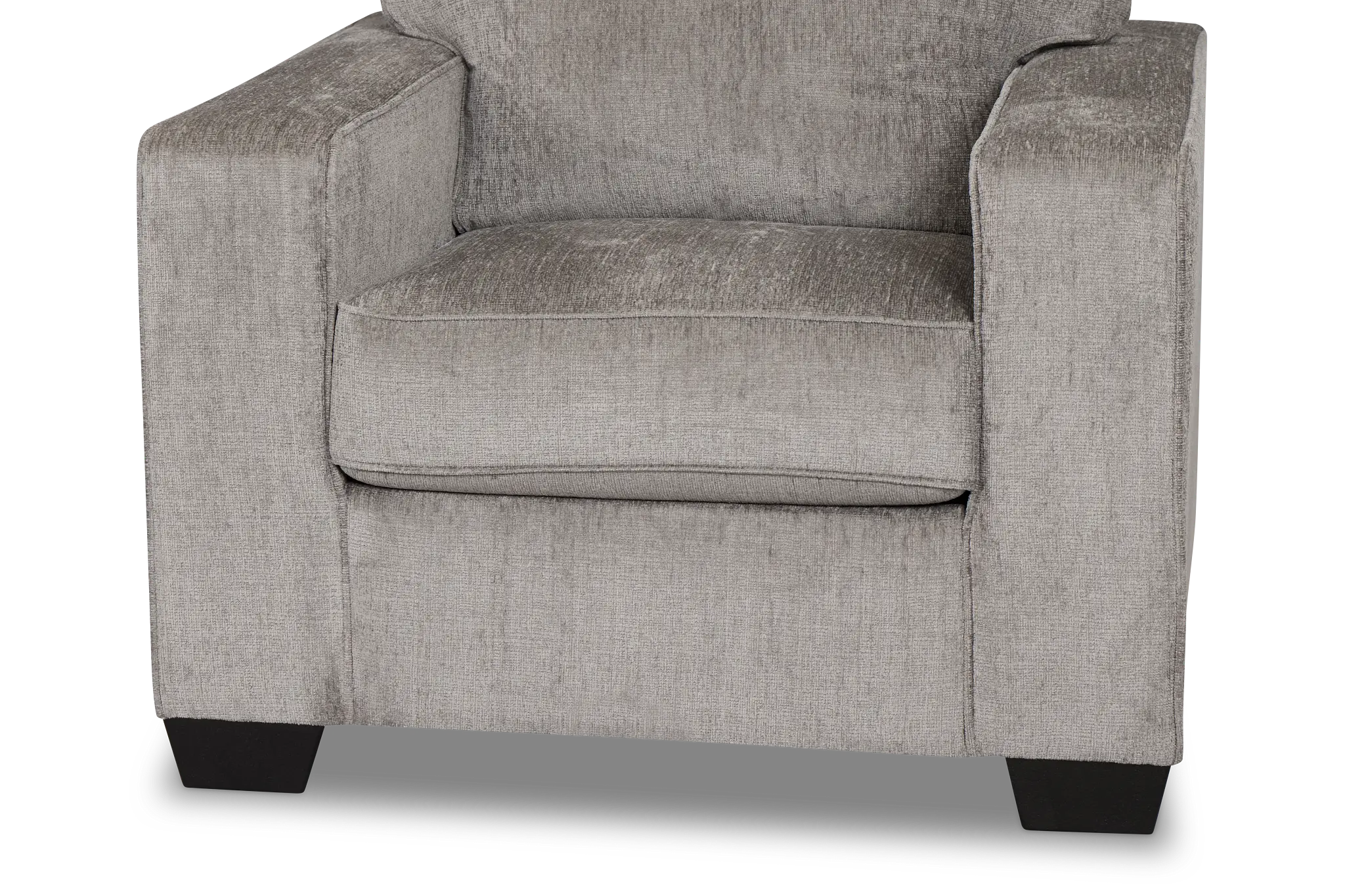 Altari Light Gray Micro Chair Altari Light Gray Micro Chair
