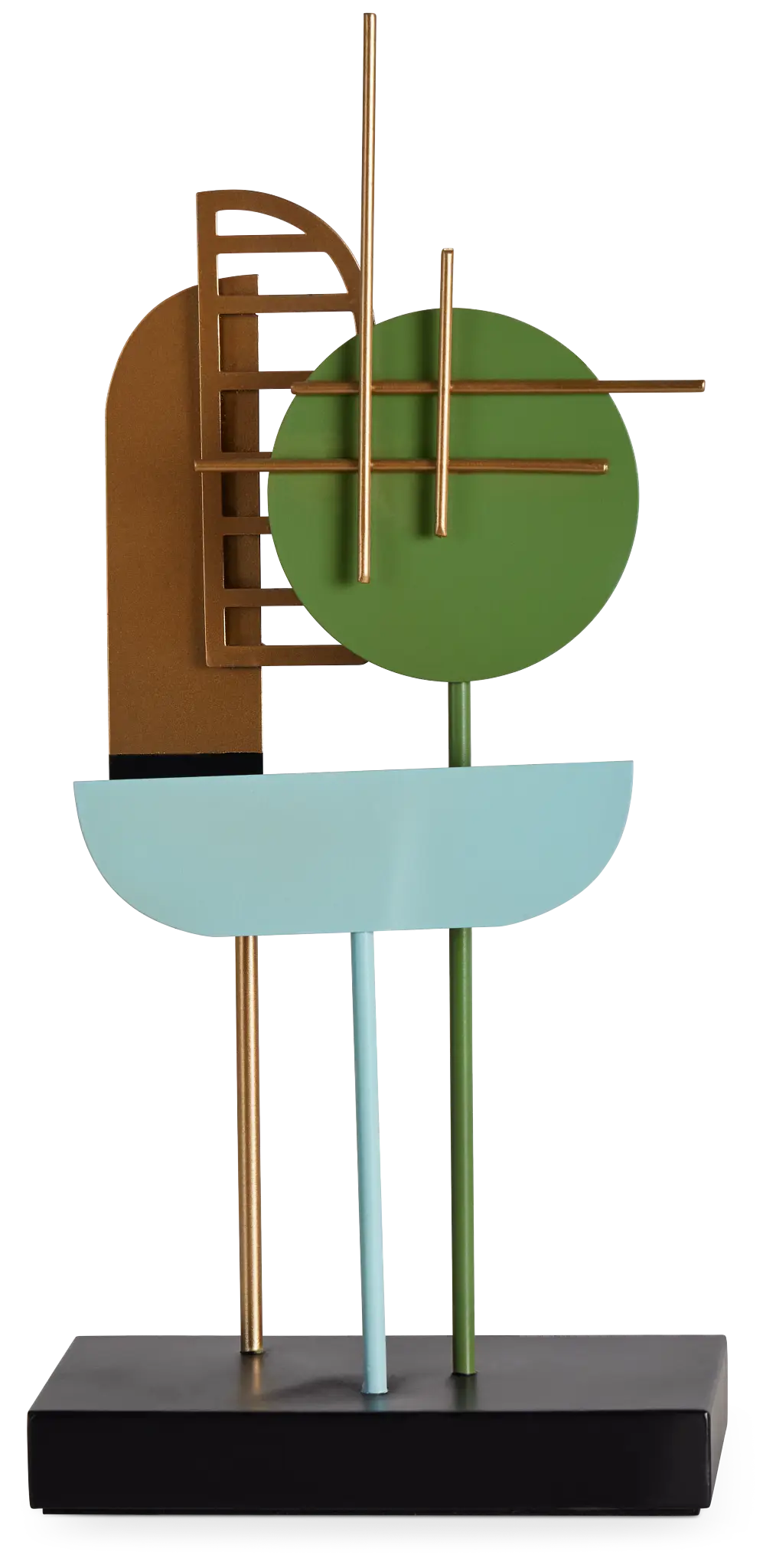 Fairplay Multicolored Metal Sculpture Fairplay Multicolored Metal Sculpture