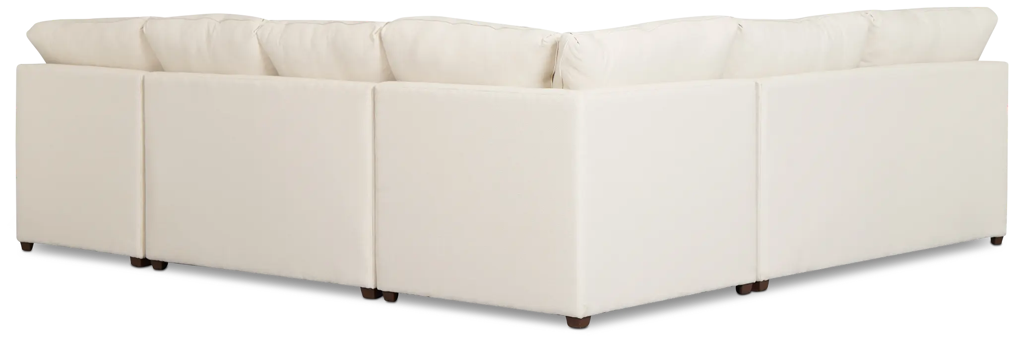Tate Light Beige Fabric Medium Right Chaise Sectional Tate Light Beige Fabric Medium Right Chaise Sectional