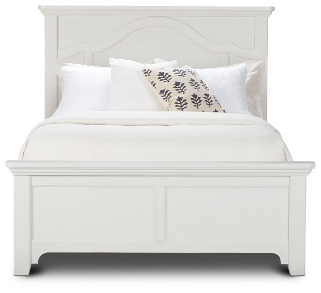 Bungalow Ivory Panel Bed