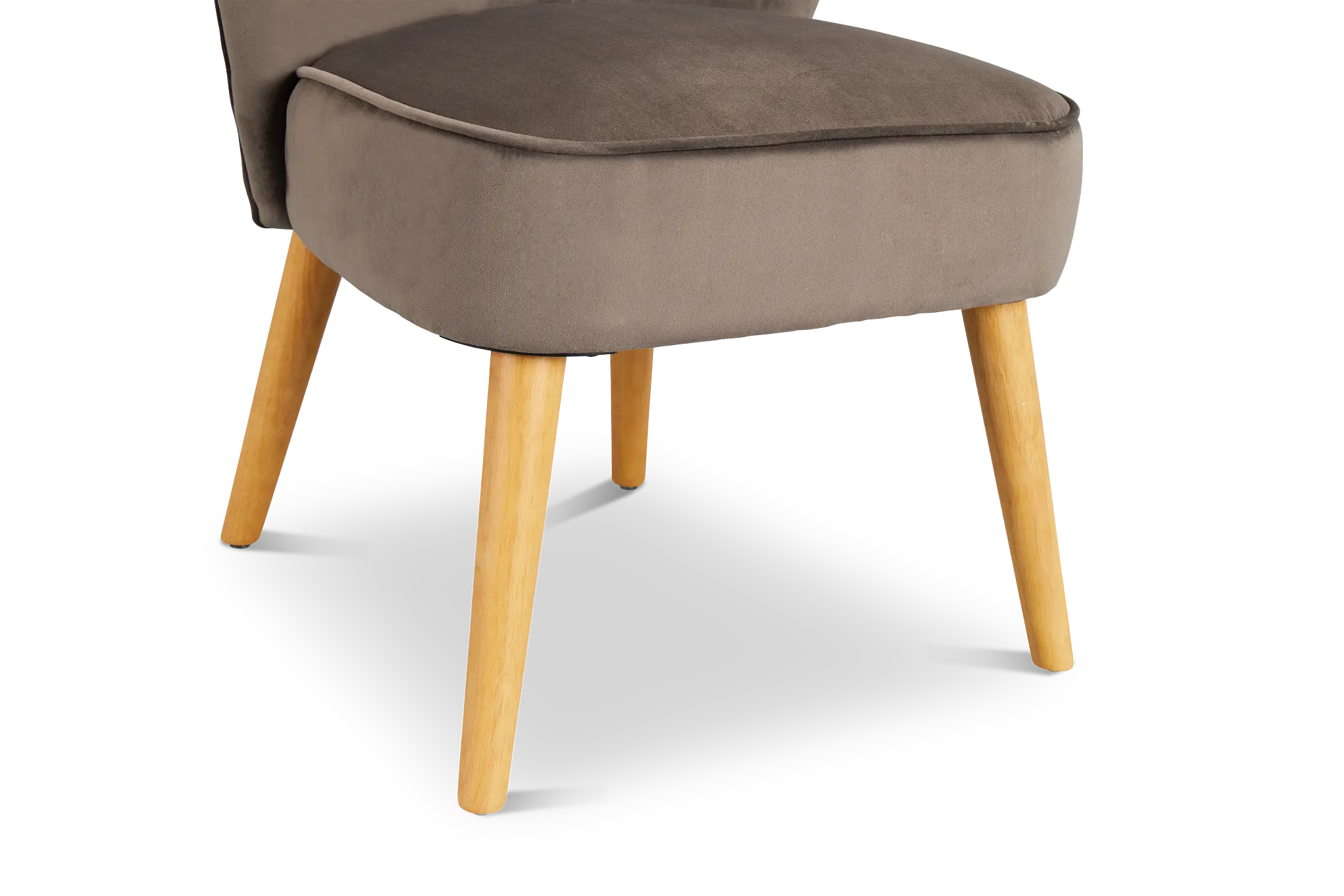 Kate Dark Gray Velvet Accent Chair Kate Dark Gray Velvet Accent Chair