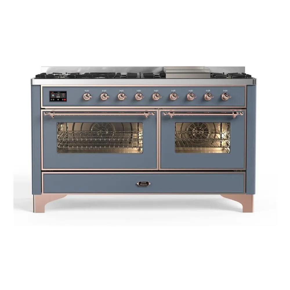 Ilve Majestic Ii Blue 60" Gas Range