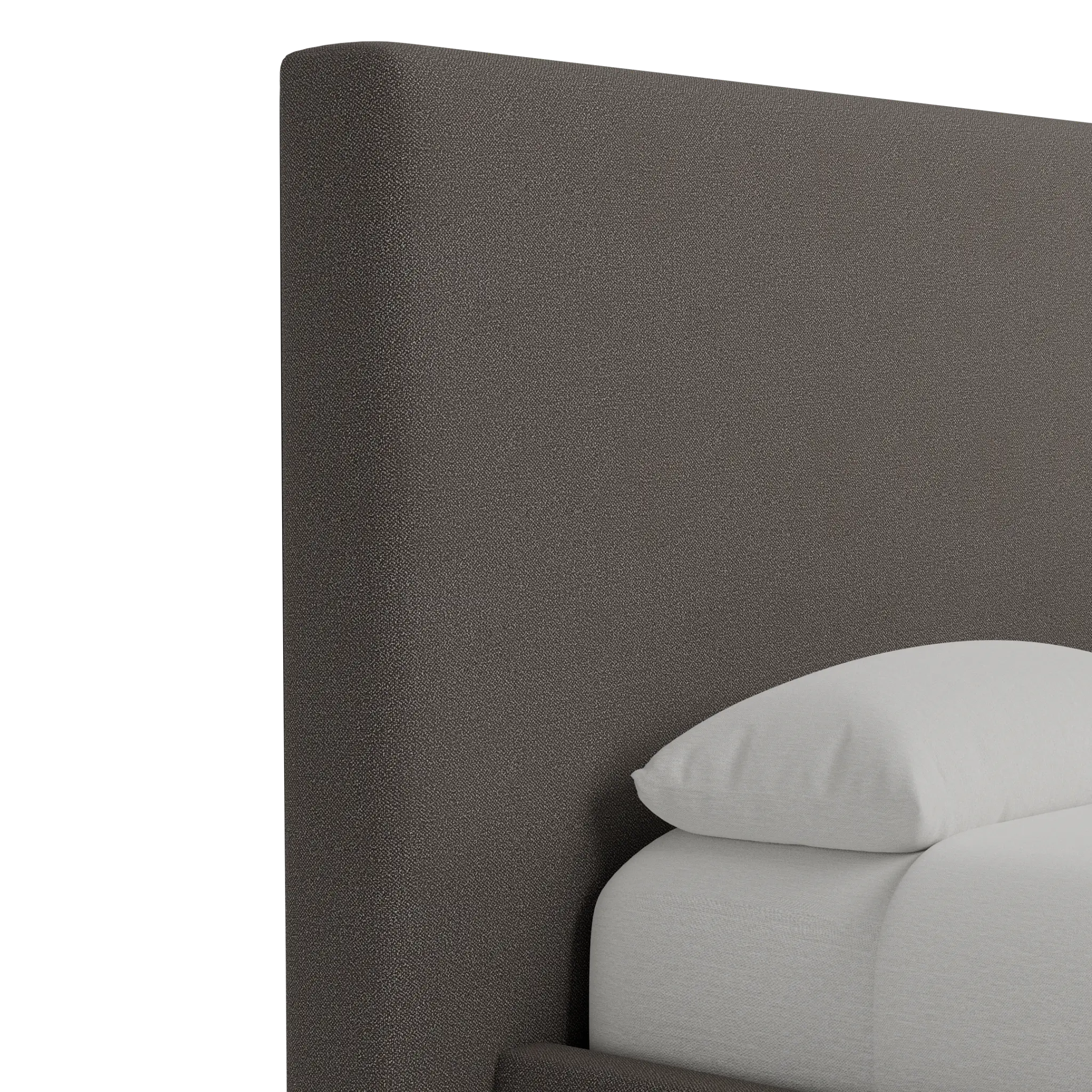 Grayton Elite Dark Gray 54" Upholstered Platform Bed Grayton Elite Dark Gray 54" Upholstered Platform Bed