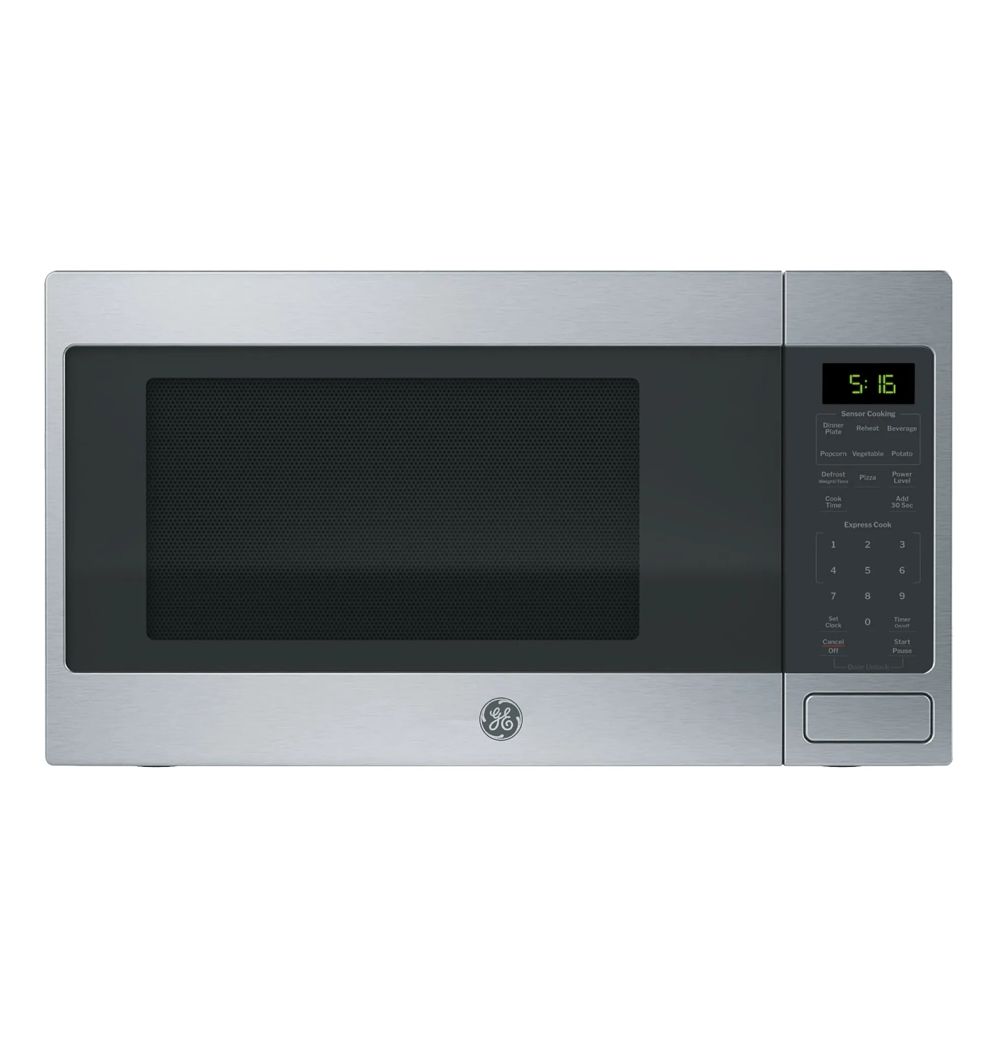 Ge 16 Series Stainless Steel Countertop Microwave