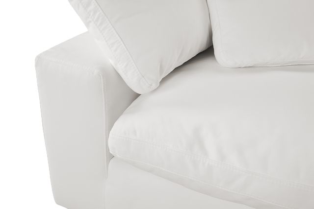 Nixon White Fabric 6-piece Modular Sectional