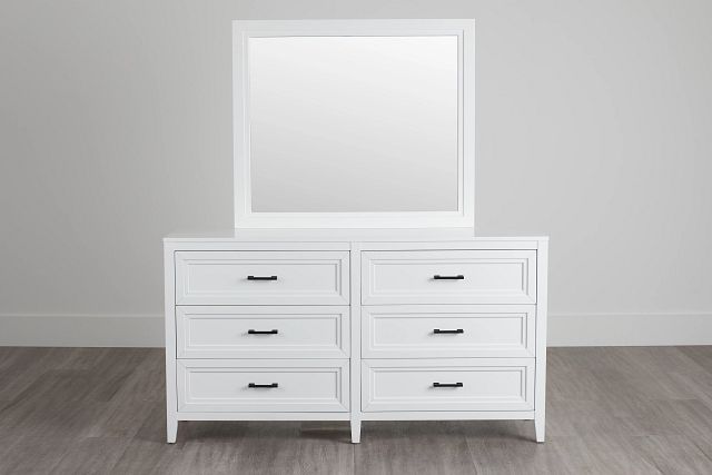 Nantucket White Dresser & Mirror (0)