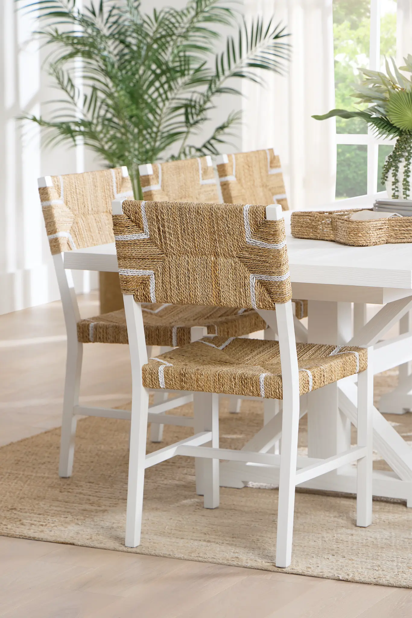 Nantucket Light Tone Woven Side Chair Nantucket Light Tone Woven Side Chair