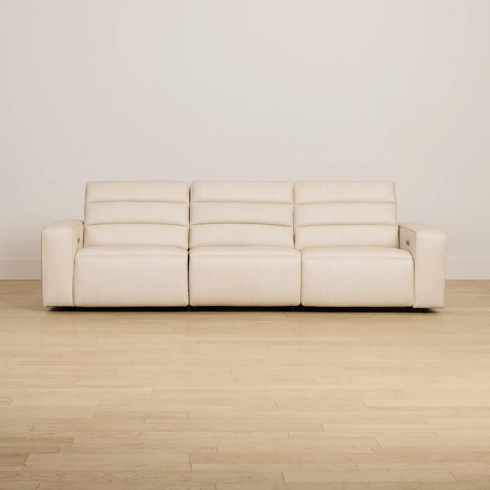 Sawyer Ivory Micro 3-piece Modular Power Sofa Sawyer Ivory Micro 3-piece Modular Power Sofa