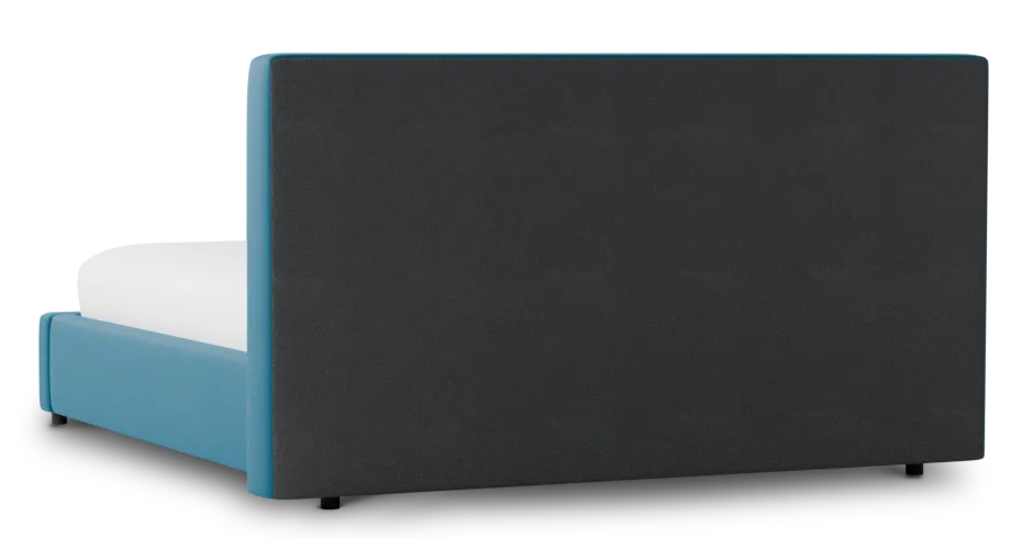 Grayton Joya Teal 44" Upholstered Platform Bed