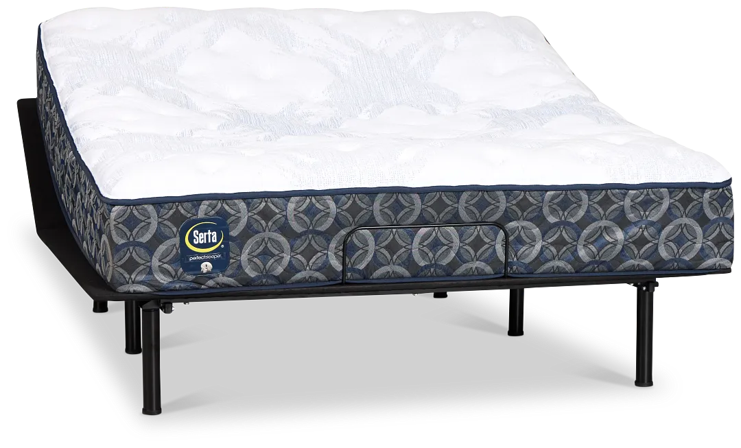 Perfect Sleeper Calming Nights Plush Basic 2.0 Adjustable Mattress Set