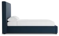Grayton Elite Navy 54" Upholstered Platform Bed