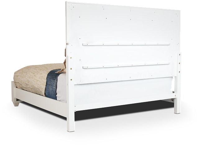 Manhattan White Platform Bed