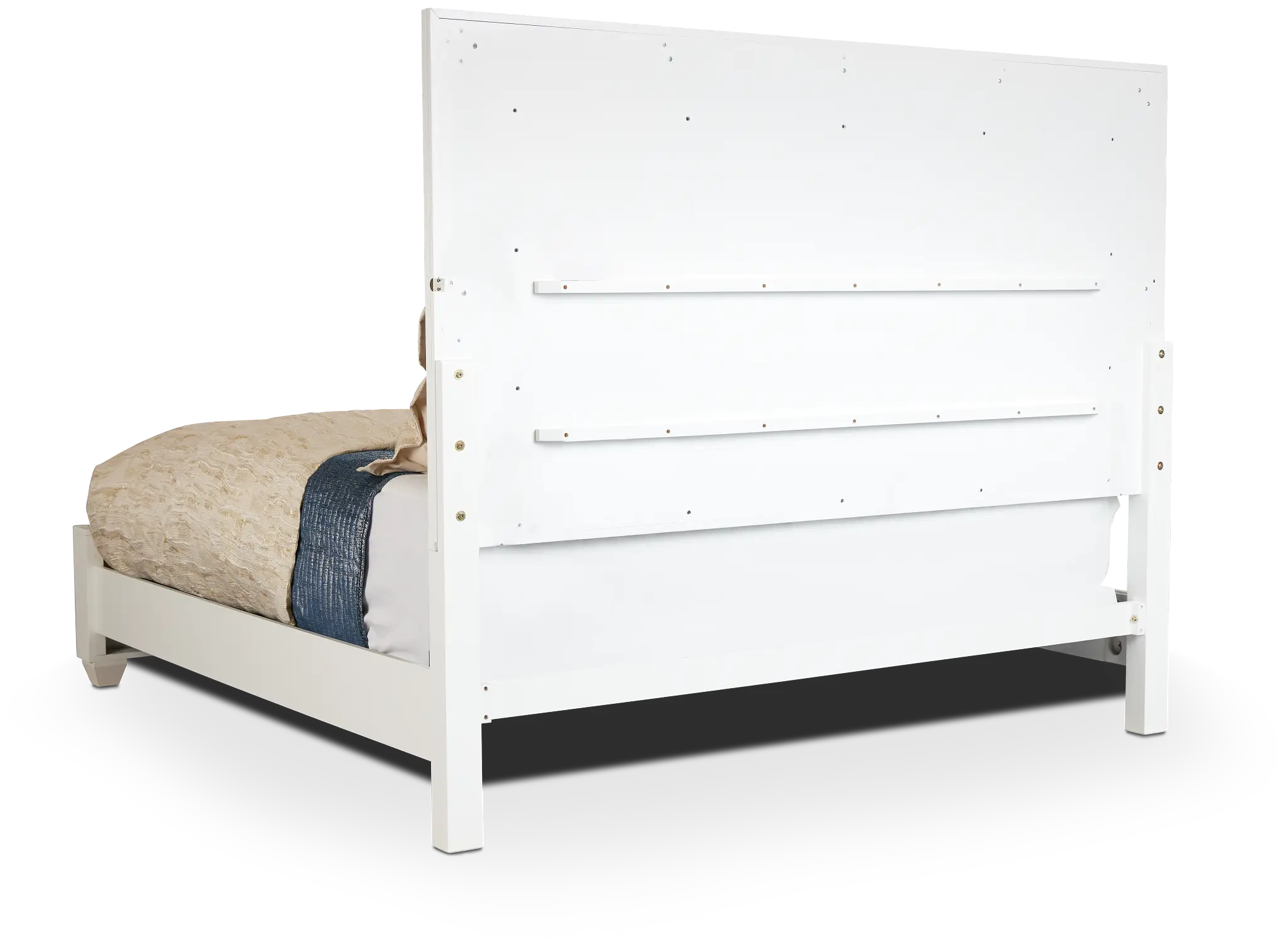 Manhattan White Platform Bed Manhattan White Platform Bed