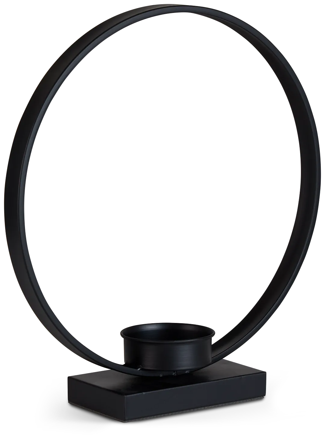 Proti Black Small Candle Holder