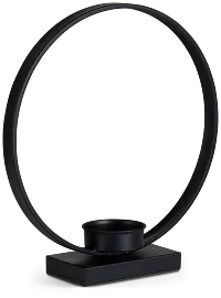 Proti Black Small Candle Holder